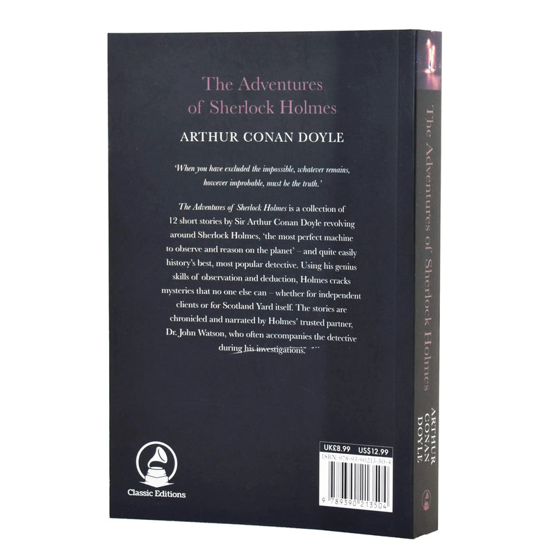 The Adventures of Sherlock Holmes by Arthur Conan Doyle - Fiction - Paperback