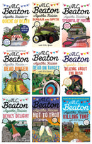 Agatha Raisin Series 9 Books Collection Set By M. C. Beaton (Quiche of Death, Sugar and Spite, Spoonful of Poison, Dead Ringer, Dead on Target and More)