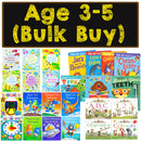 (Age 3-5 Book Bundle Bulk Buy) Pop-Up,Great Christmas Deal Contains Childrens Books Collection Set