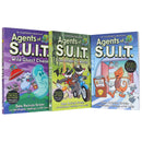 Investigators: Agents Of S.U.I.T. Series 3 Books Collection Box Set By John Patrick Green (Agents Of S.U.I.T., From Badger To Worse & Wild Ghost Chase)