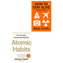 How to Stay Alive, Atomic Habits 2 Books Collection Set