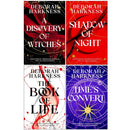 All Souls Trilogy Deborah Harkness Collection 4 Book Set (A Discovery of Witches, Shadow of Night, The Book of Life, Times Convert) Adult Fiction