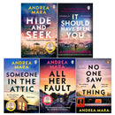 Andrea Mara 5 Books Collection Set (Someone in the Attic, It Should Have Been You, Hide and Seek, No One Saw a Thing, All Her Fault)