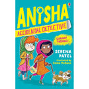 Anisha, Accidental Detective Series 7 Books Collection Set By Serena Patel (Accidental Detective, School's Cancelled, Granny Trouble, Show Stoppers, Holiday Adventure, Fright Night, Beach Disaster)