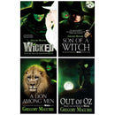 Wicked Years Series 4 Books Collection Set (Wicked, Son of a Witch, A Lion Among Men & Out of Oz)