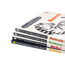 Usborne Baby’s Very First Black & White Books – 4 Board Book Set | High Contrast Newborn Baby Books (Animals, Hello!, Outdoors, Bedtime)