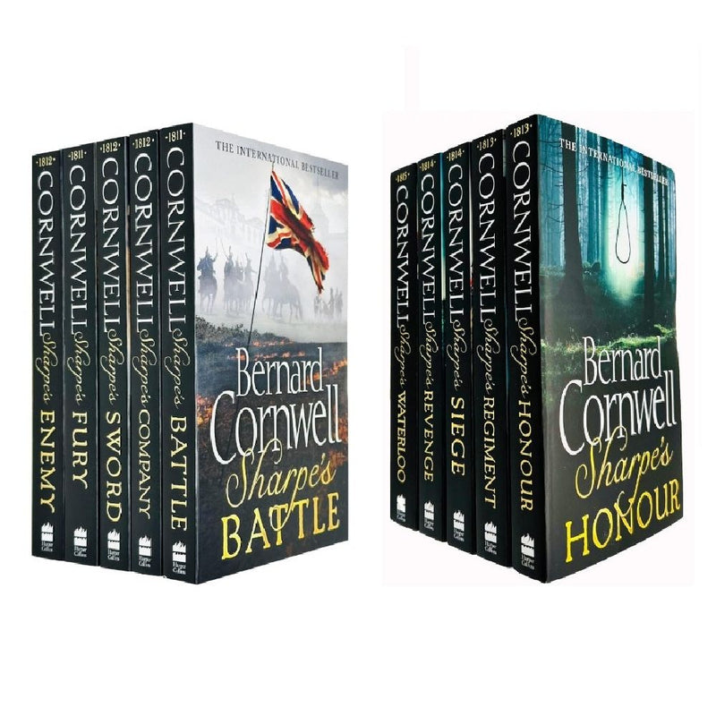 Bernard Cornwell Richard Sharpe Series 11 To 20 - 10 Books Set