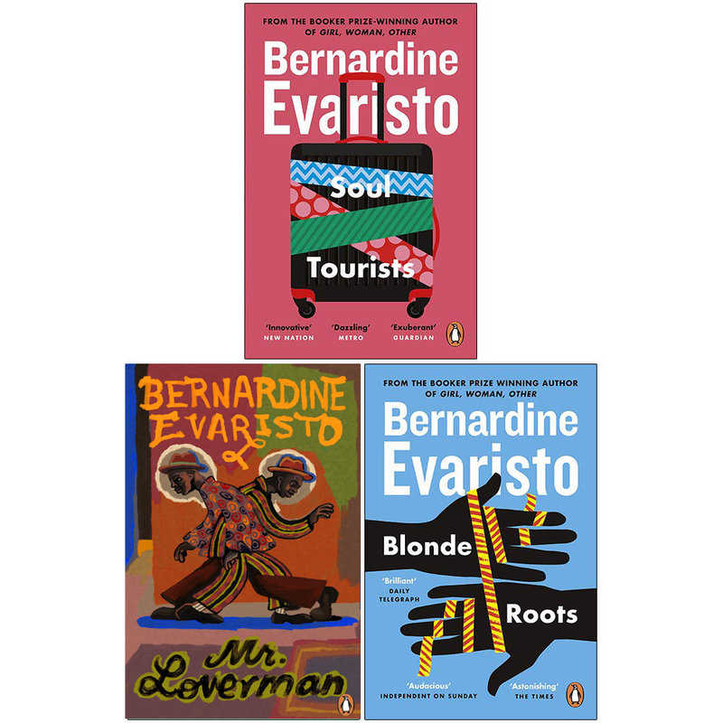 Bernardine Evaristo Collection 3 Books Set (Soul Tourists, Mr Loverman, Blonde Roots)