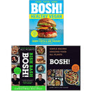 BOSH! 3 Book Set – Healthy Vegan, BISH BASH BOSH & Simple Recipes Plant-Based Cookbook Collection