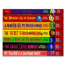 Izzy and Friends (Baby Aliens) Series Collection 9–15 Books Set by Pamela Butchart (Icarus Was Ridiculous, Broken Leg of Doom, A Monster Ate My Packed Lunch, Secret School Invasion, Great Crisp Robbery & More)