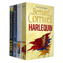 The Grail Quest Collection – 4 Books Set by Bernard Cornwell | Epic Historical Fiction Series (1356, Harlequin, Vagabond, Heretic)