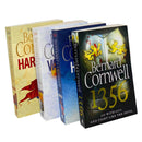 The Grail Quest Collection – 4 Books Set by Bernard Cornwell | Epic Historical Fiction Series (1356, Harlequin, Vagabond, Heretic)