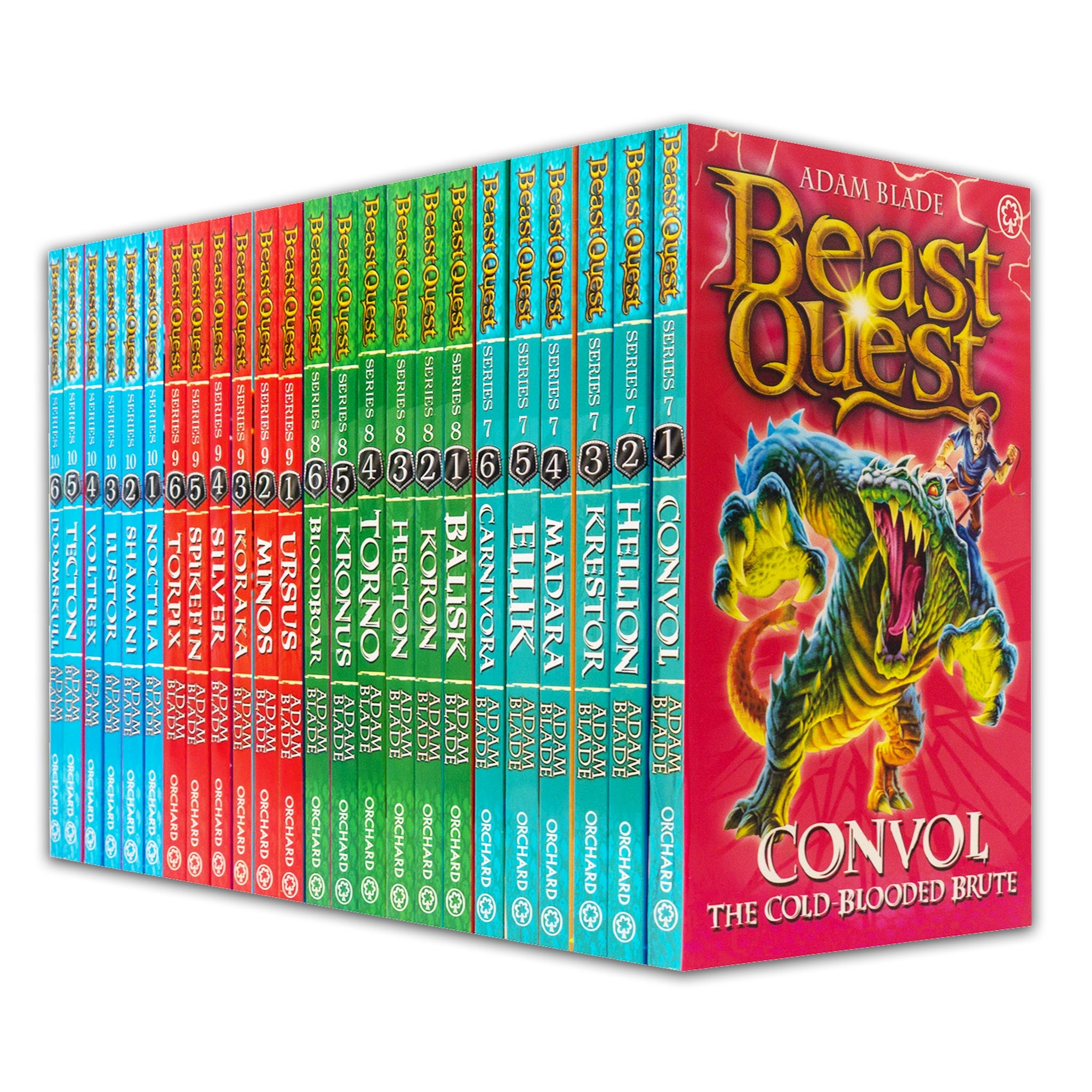 Beast Quest Series 7 - 10 Sets 24 Books Collection