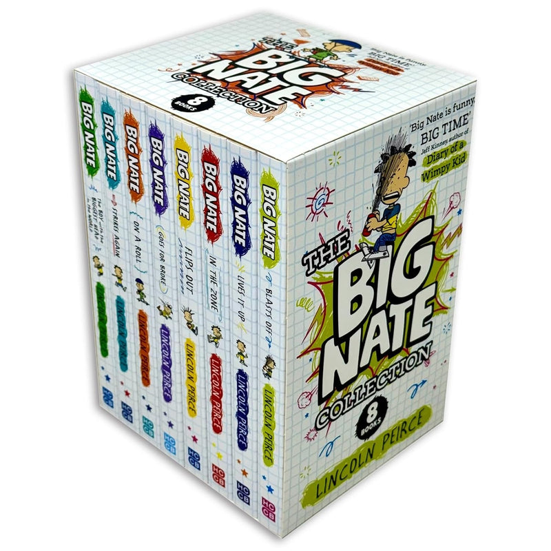 Big Nate Books series Collection 8 books Box Set by Lincoln Peirce