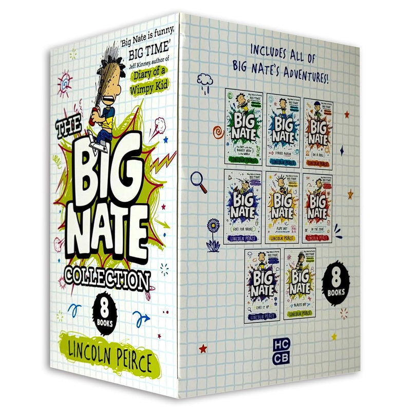 Big Nate Books series Collection 8 books Box Set by Lincoln Peirce