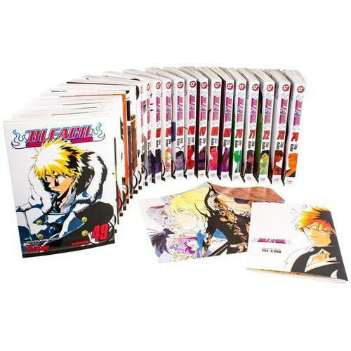 【希少！新品未開封品セール】BLEACH トレーディングカードセット3ボックス Bleach Box Set 3 Includes Vols 49-74 With Premium
