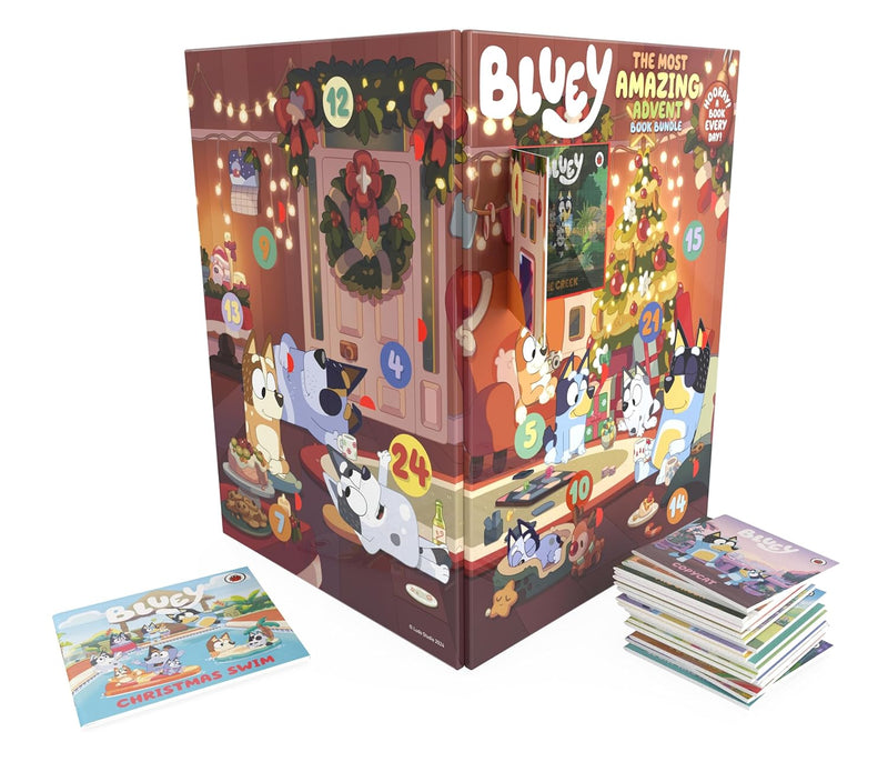 Bluey Advent Calendar, Bluey Advent Calendar Book The Most Amazing Christmas Book Bundle