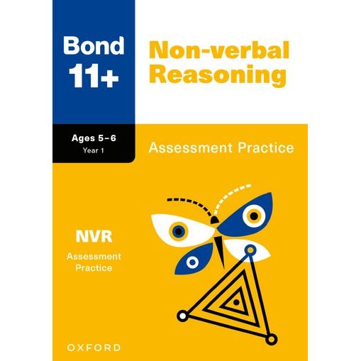 Bond 11+ Maths English Verbal Non-Verbal Reasoning Assessment Practice 5-6 years 4 Books Set (Bond Assessment Papers)