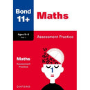 Bond 11+ Maths English Verbal Non-Verbal Reasoning Assessment Practice 5-6 years 4 Books Set (Bond Assessment Papers)