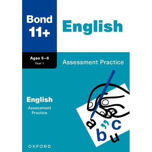 Bond 11+ Maths English Verbal Non-Verbal Reasoning Assessment Practice 5-6 years 4 Books Set (Bond Assessment Papers)