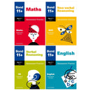Bond 11+ Maths English Verbal Non-Verbal Reasoning Assessment Practice 6-7 years 4 Books Set (Bond Assessment Papers)