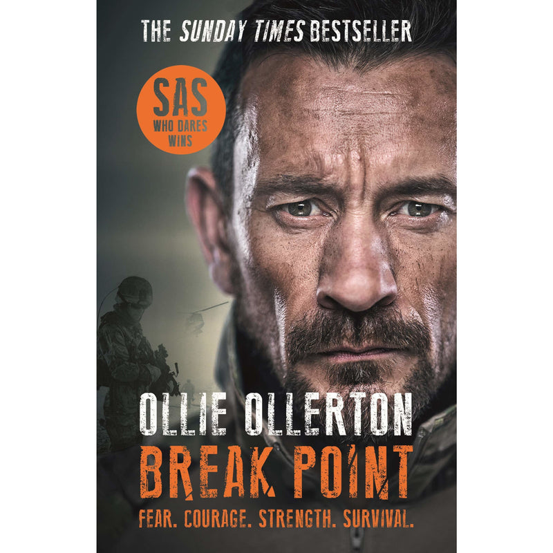 Break Point By Ollie Ollerton &amp; SAS Who Dares Wins By Anthony Middleton 2 Books Collection Set