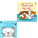 Usborne Touchy-feely That's Not My Cat, Kitten 2 Board Books Collection Set