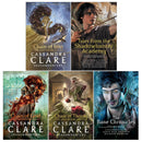 Cassandra Clare The Last Hours and Shadowhunters 5 Books Collection Set (Chain Of Gold, Chain Of Iron, Chain Of Thorns, The Bane Chronicles, Tales from the Shadowhunter Academy)