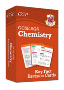 GCSE Biology AQA Key Fact Revision Cards Set of 3 (Biology, Chemistry, Physics)