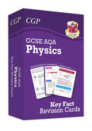 GCSE Biology AQA Key Fact Revision Cards Set of 3 (Biology, Chemistry, Physics)