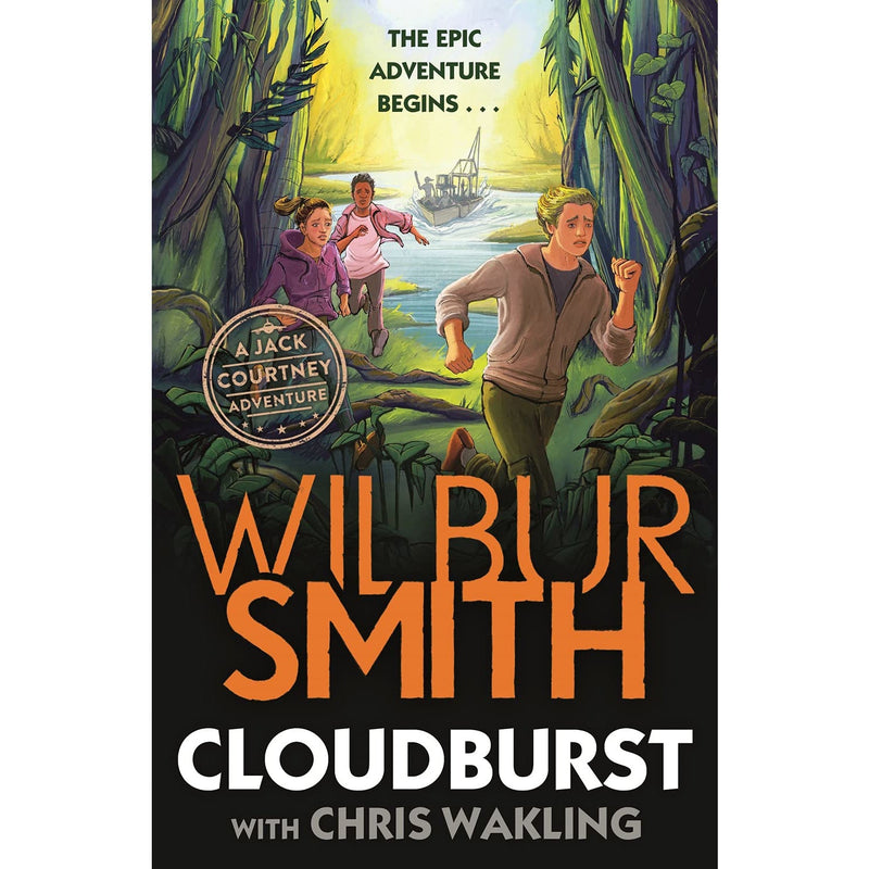 Jack Courtney Adventures Series 2 Books Collection Set by Wilbur Smith (Cloudburst &amp;amp; Thunderbolt)