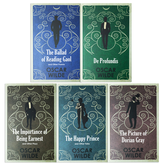 The Collected Works of Oscar Wilde 5 Books Set: The Ballad of Reading Gaol and Other Poems, De Profundis, The Importance of Being Ernest and Other Plays