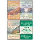 Conversations With God Neale Donald Walsch 4 Books Collection Set - Book 1 Book 2 Book 3 Awaken Th..