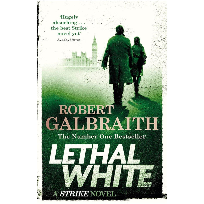 Cormoran Strike Series Collection 7 Books Set Robert Galbraith (The Cuckoo's Calling, The Silkworm, Career of Evil, Lethal White, Troubled Blood, The Ink Black Heart, The Running Grave)