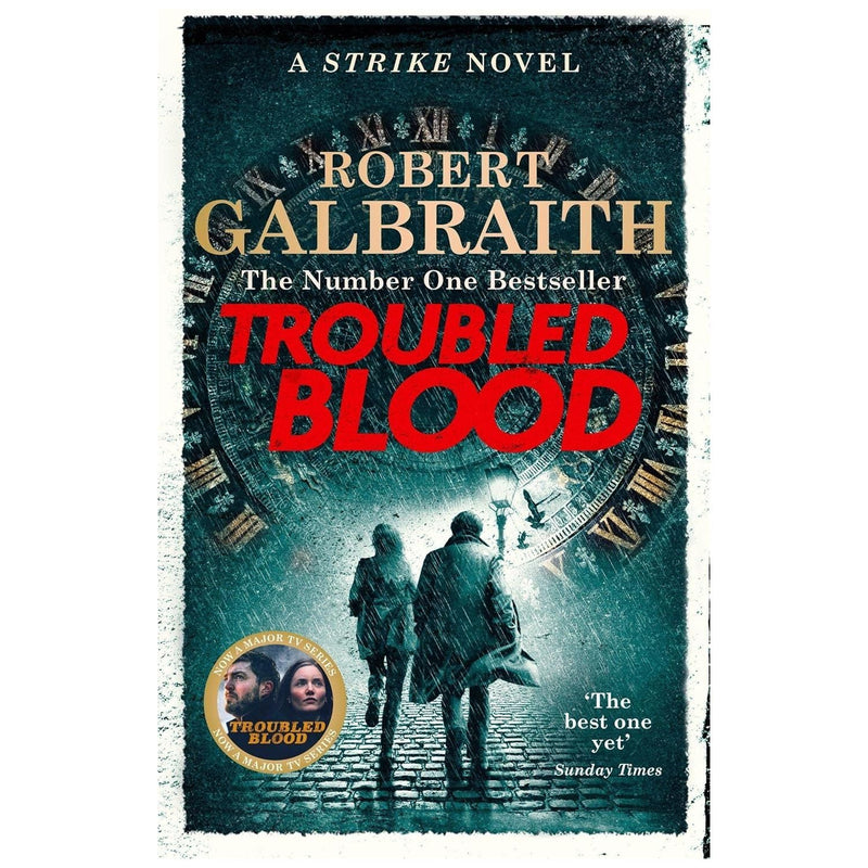 Cormoran Strike Series Collection 7 Books Set Robert Galbraith (The Cuckoo's Calling, The Silkworm, Career of Evil, Lethal White, Troubled Blood, The Ink Black Heart, The Running Grave)