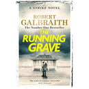 Cormoran Strike Series Collection 7 Books Set Robert Galbraith (The Cuckoo's Calling, The Silkworm, Career of Evil, Lethal White, Troubled Blood, The Ink Black Heart, The Running Grave)