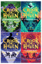 Crookhaven Series 4 Books Collection Set by J.J. Arcanjo (The School for Thieves, The Forgotten Maze, The Island Heist, The Impossible Fortress)