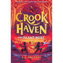 Crookhaven Series 4 Books Collection Set by J.J. Arcanjo (The School for Thieves, The Forgotten Maze, The Island Heist, The Impossible Fortress)