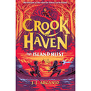 Crookhaven Series 4 Books Collection Set by J.J. Arcanjo (The School for Thieves, The Forgotten Maze, The Island Heist, The Impossible Fortress)
