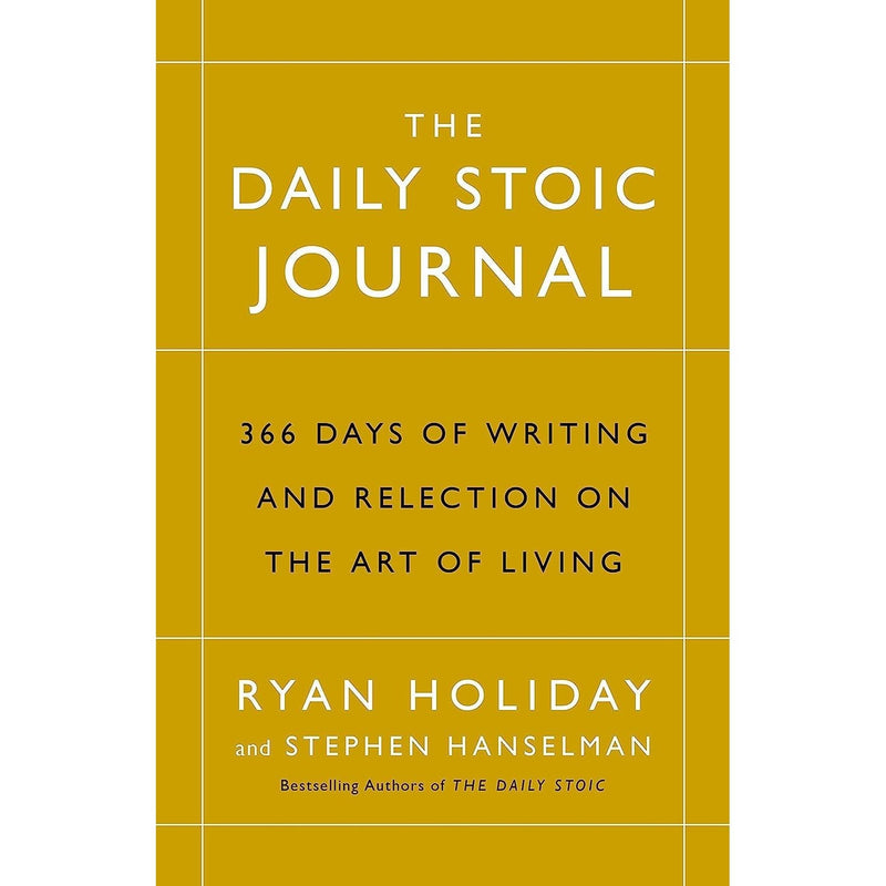 Ryan Holiday 4 Books Collection Set (Ego is the Enemy, The Obstacle Is The Way, The Daily Stoic, [Hardcover]The Daily Stoic Journal)