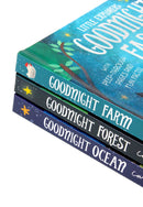 Peep Inside Goodnight World Little Explorers 3 Books Collection Box Set (Goodnight Farm, Goodnight Forest, Goodnight Ocean)