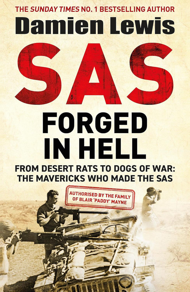 Damien Lewis 5 Books Collection Set (SAS Brothers in Arms, SAS Forged in Hell, SAS Daggers Drawn, SAS Shadow Raiders, SAS Italian Job)