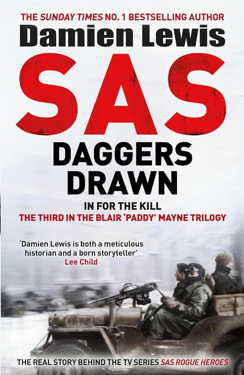 Damien Lewis 5 Books Collection Set (SAS Brothers in Arms, SAS Forged in Hell, SAS Daggers Drawn, SAS Shadow Raiders, SAS Italian Job)