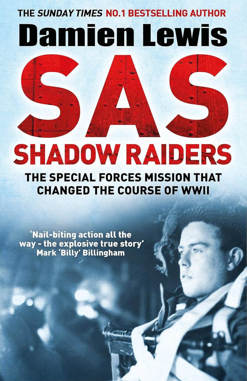 Damien Lewis 5 Books Collection Set (SAS Brothers in Arms, SAS Forged in Hell, SAS Daggers Drawn, SAS Shadow Raiders, SAS Italian Job)