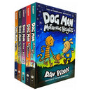 Dog Man Hardcover Books 6–10 Collection Set by Dav Pilkey – Graphic Adventure Collection for Kids