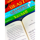 David Walliams 6 Books Collection Set Hardcover Edition – Gangsta Granny Strikes Again, Bad Dad & Funny Adventure Stories for Kids