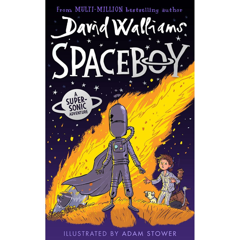 David Walliams 4 Books Collection Set - Gangsta Granny Strikes Again, Bad Dad, SPACEBOY, Code Name Bananas