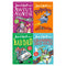 David Walliams 4 Books Collection Set (Awful Auntie, Grandpa’s Great Escape, Bad Dad, Robodog)
