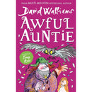 David Walliams 4 Books Collection Set (Awful Auntie, Grandpa’s Great Escape, Bad Dad, Robodog)