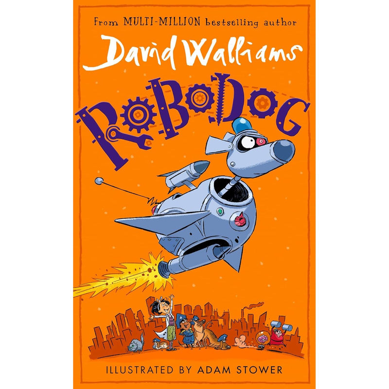 David Walliams 4 Books Collection Set (Awful Auntie, Grandpa’s Great Escape, Bad Dad, Robodog)